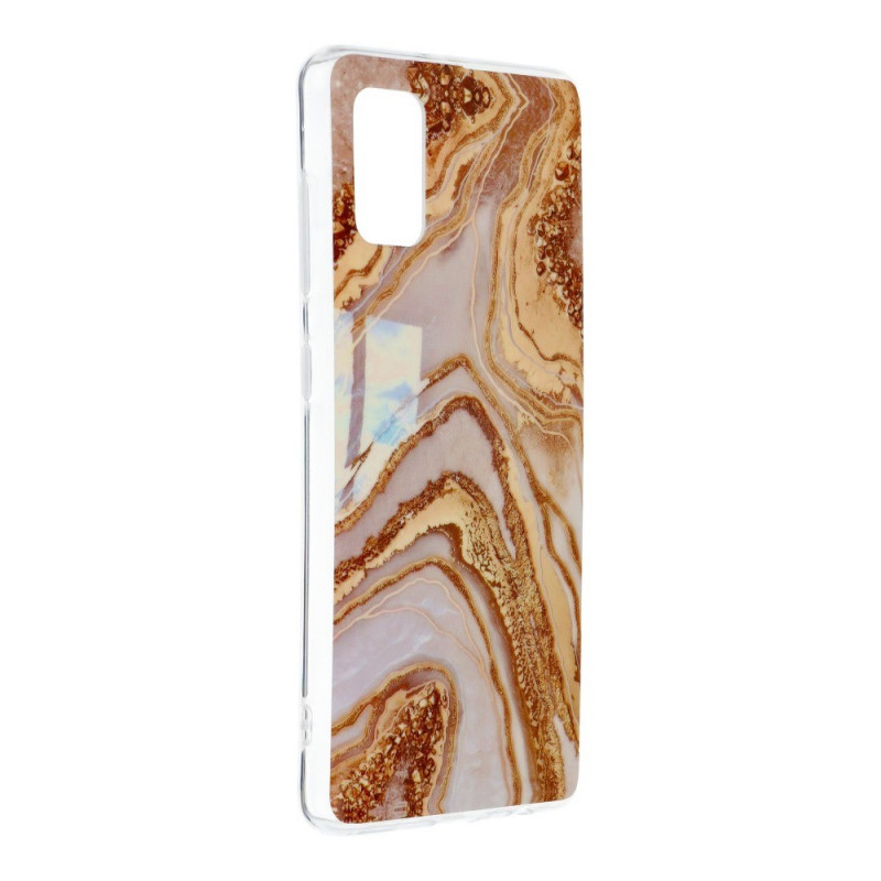 Marble cosmo sur le Samsung Galaxy A41 FORCELL Coque en TPU Multicolore