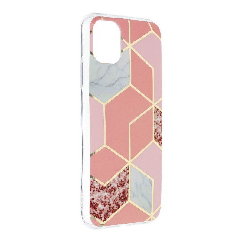 Marble cosmo sur le Apple iPhone 11 FORCELL Coque en TPU Multicolore