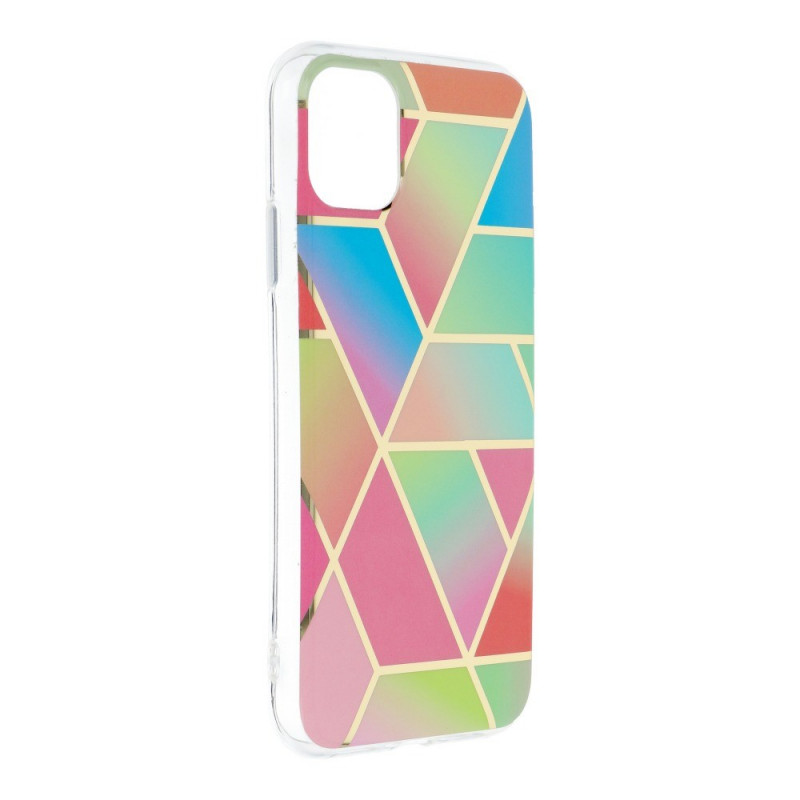 Marble cosmo sur le Apple iPhone 11 FORCELL Coque en TPU Multicolore