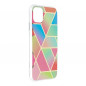 Marble cosmo sur le Apple iPhone 11 FORCELL Coque en TPU Multicolore