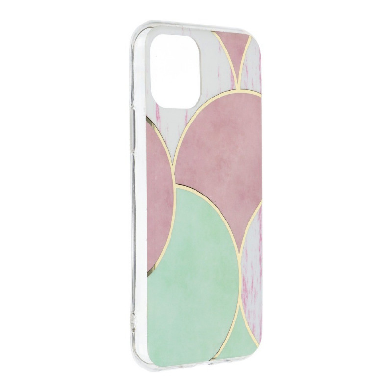 Marble cosmo sur le Apple iPhone 11 Pro FORCELL Coque en TPU Multicolore