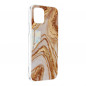 Marble cosmo sur le Apple iPhone 12 FORCELL Coque en TPU Multicolore