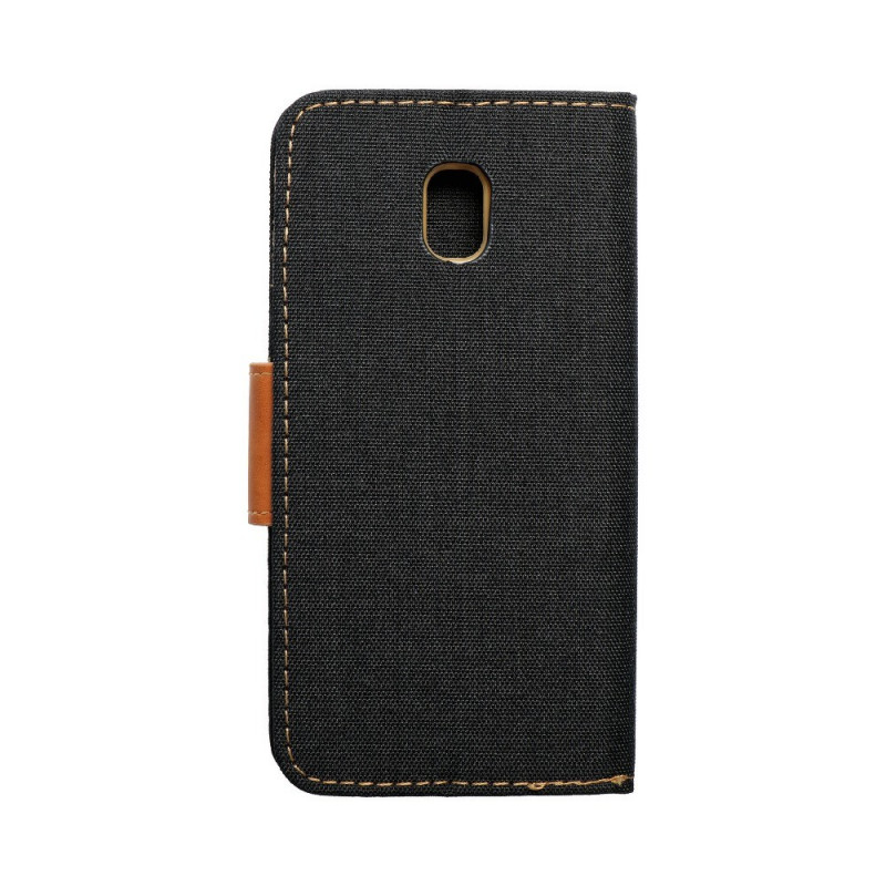 Canvas Book sur le Samsung Galaxy A42 5G Étui portefeuille Noir