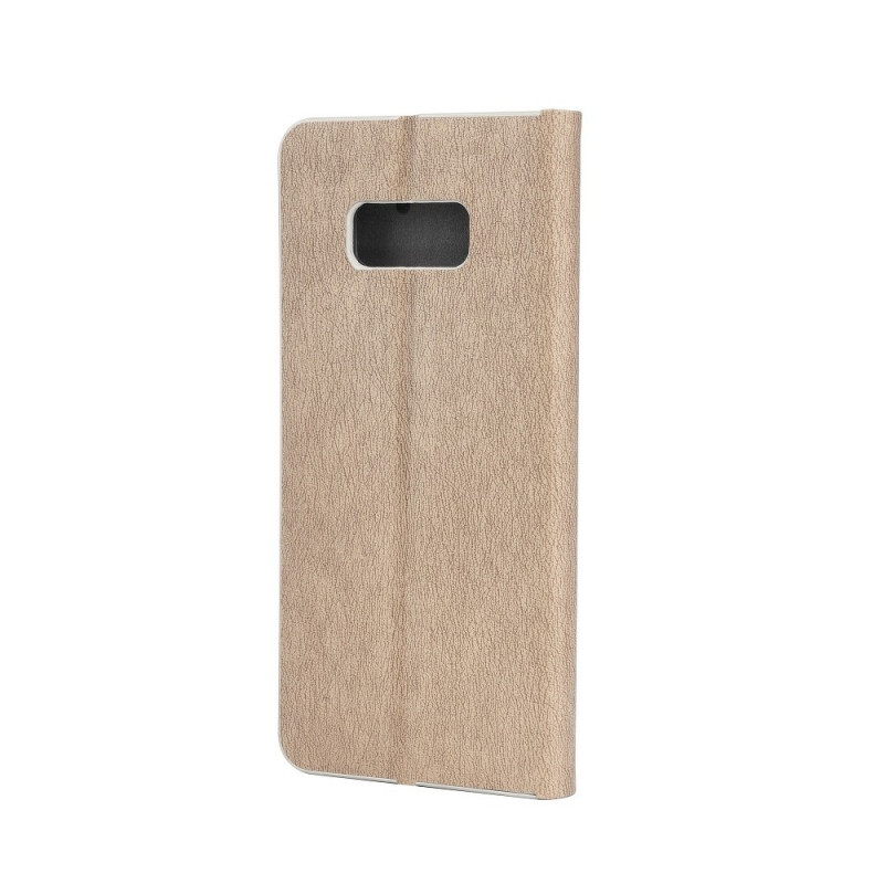 Luna Book Silver sur le Samsung Galaxy A42 5G FORCELL Étui portefeuille Or