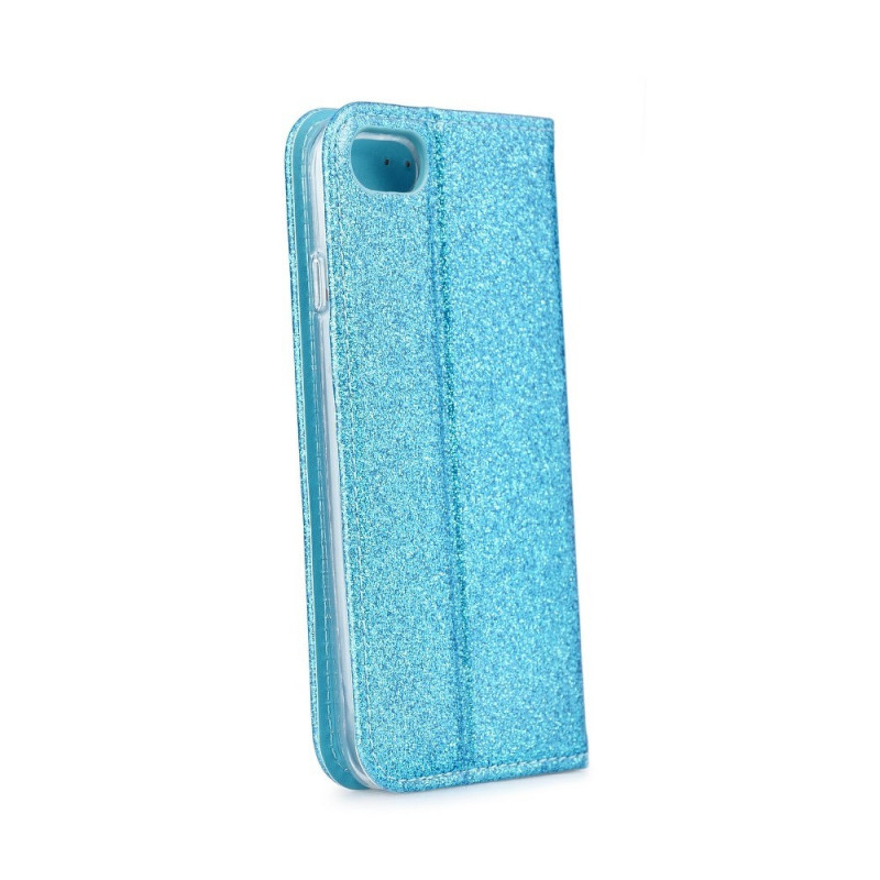 SHINING Book sur le Samsung Galaxy A42 5G FORCELL Étui portefeuille Bleu