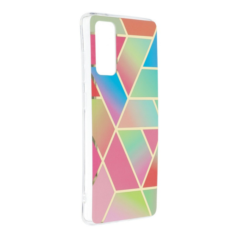 Marble cosmo sur le Samsung Galaxy S20 FE 5G FORCELL Coque en TPU Multicolore