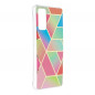 Marble cosmo sur le Samsung Galaxy S20 FE 5G FORCELL Coque en TPU Multicolore