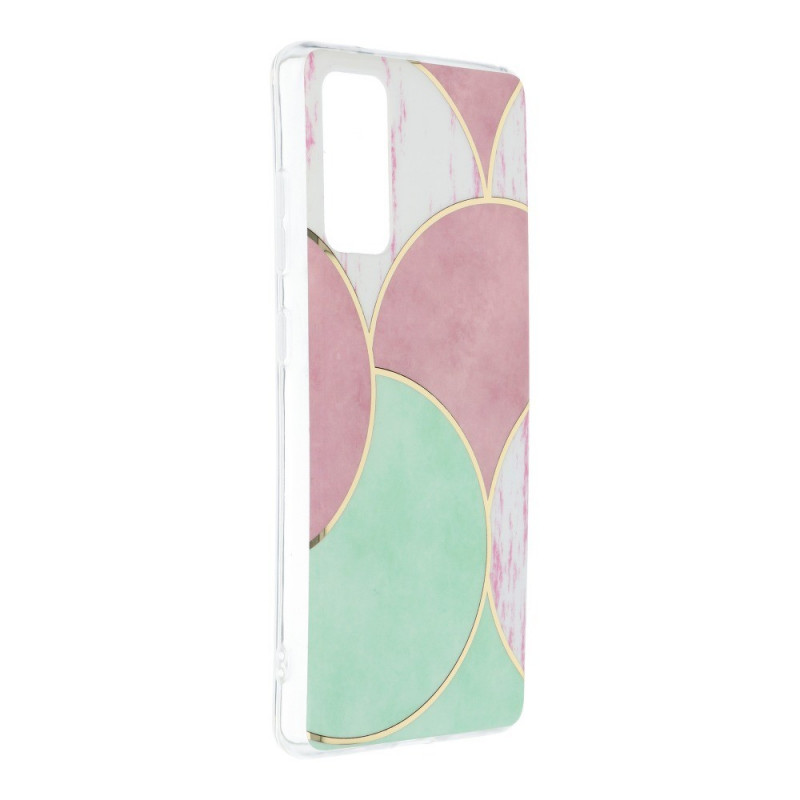 Marble cosmo sur le Samsung Galaxy S20 FE 5G FORCELL Coque en TPU Multicolore