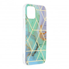 Marble cosmo sur le Apple iPhone 12 Pro FORCELL Coque en TPU Multicolore