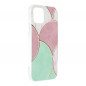 Marble cosmo sur le Apple iPhone 12 Pro FORCELL Coque en TPU Multicolore