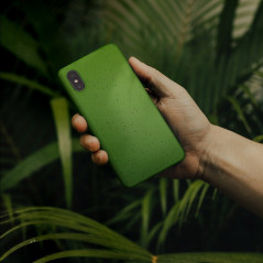 BIO sur le Samsung Galaxy S21 Ultra 5G FORCELL Coques biodégradables Vert