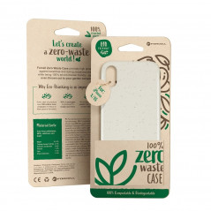 BIO sur le Samsung Galaxy S21 Plus 5G FORCELL Coques biodégradables Naturelle