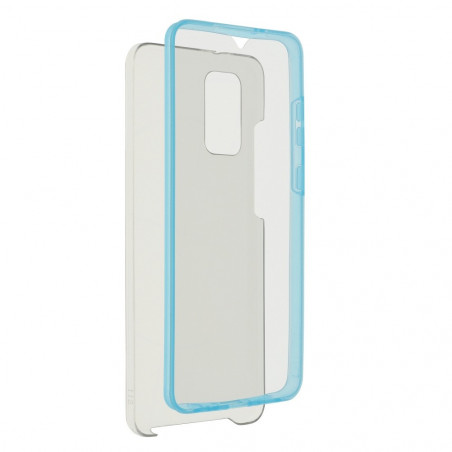 360 Full Cover PC + TPU sur le Samsung Galaxy S21 Plus 5G FORCELL Étui en silicone Bleu