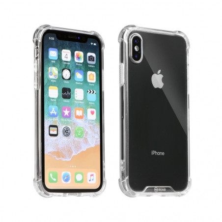 Armor Jelly Case sur le Samsung Galaxy A72 5G Roar Coque en TPU Transparent