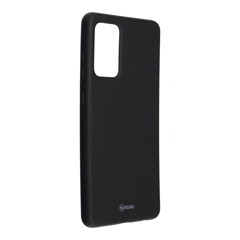Colorful Jelly Case sur le Samsung Galaxy A72 5G Roar Coque en TPU Noir