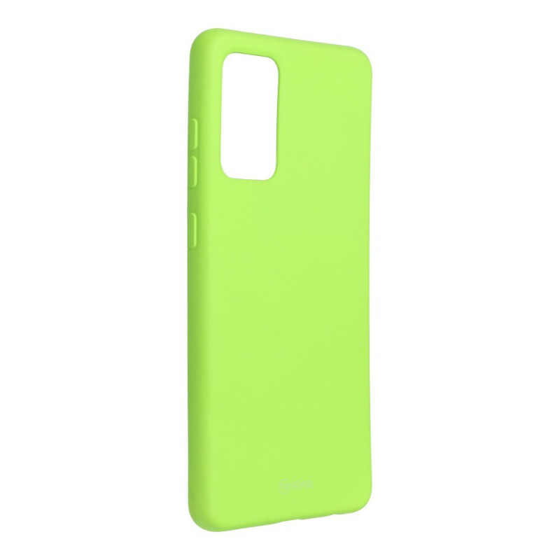 Colorful Jelly Case sur le Samsung Galaxy A72 5G Roar Coque en TPU Vert