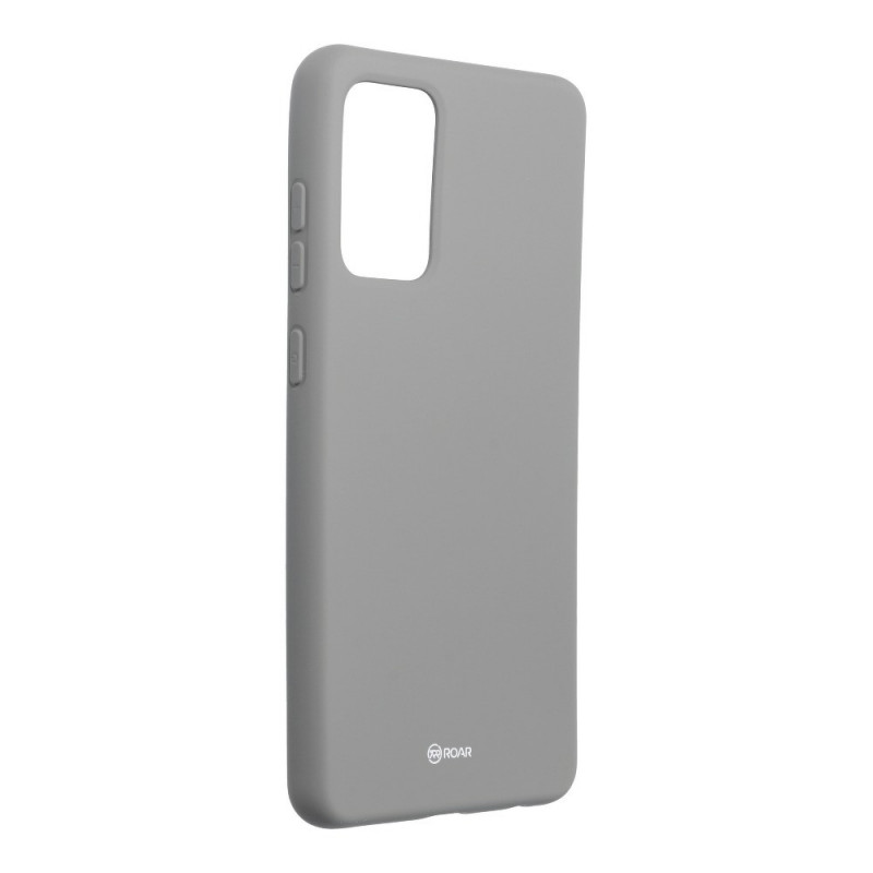 Colorful Jelly Case sur le Samsung Galaxy A72 5G Roar Coque en TPU Gris