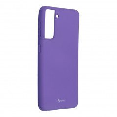 Colorful Jelly Case sur le Samsung Galaxy S21 5G Roar Coque en TPU Violet
