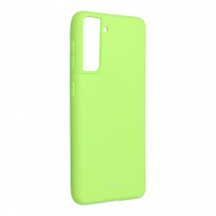Colorful Jelly Case sur le Samsung Galaxy S21 5G Roar Coque en TPU Vert