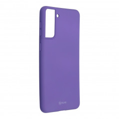 Colorful Jelly Case sur le Samsung Galaxy S21 Plus 5G Roar Coque en TPU Violet
