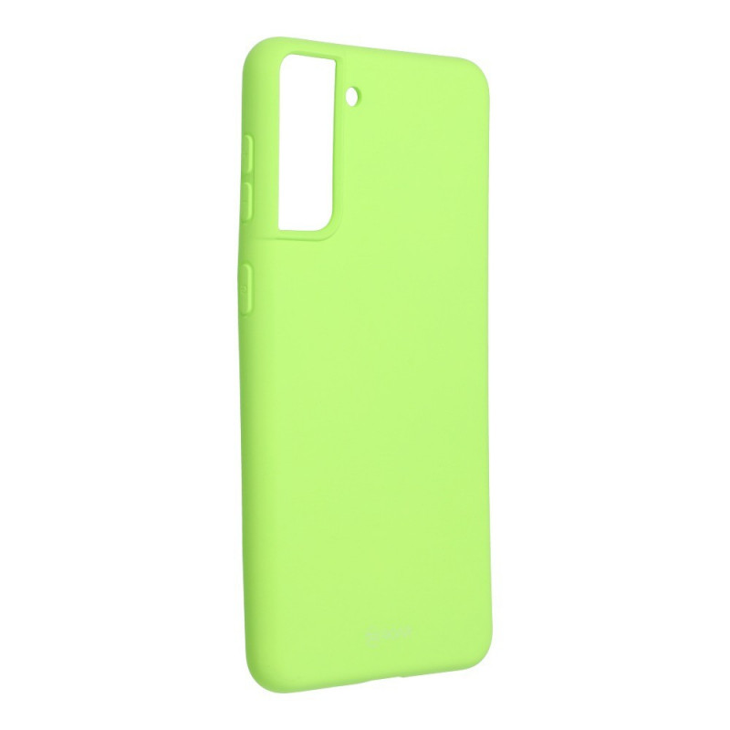 Colorful Jelly Case sur le Samsung Galaxy S21 Plus 5G Roar Coque en TPU Vert