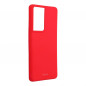 Colorful Jelly Case sur le Samsung Galaxy S21 Ultra 5G Roar Coque en TPU Rose