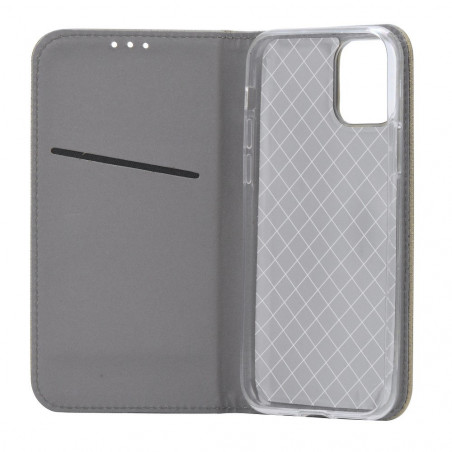 Samsung Galaxy A52 5G Portefeuilles Smart Case Book Or