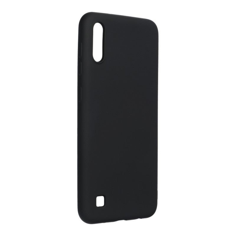 Samsung Galaxy A12 Coque Silicone Élégant  Noir