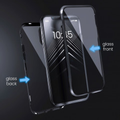 Magneto 360 sur le Samsung Galaxy S21 Ultra 5G Magnetický kryt Noir