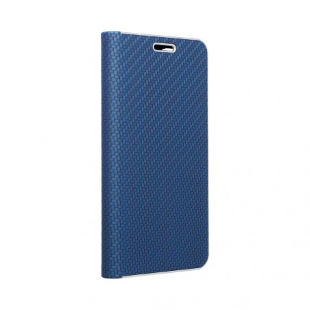 LUNA Carbon sur le XIAOMI Mi 11 Étui portefeuille Bleu