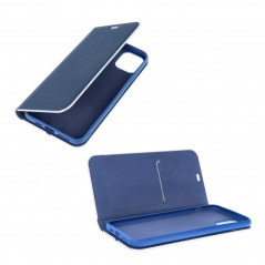 LUNA Carbon sur le XIAOMI Mi 11 Étui portefeuille Bleu