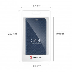 LUNA Carbon sur le XIAOMI Mi 11 Étui portefeuille Bleu