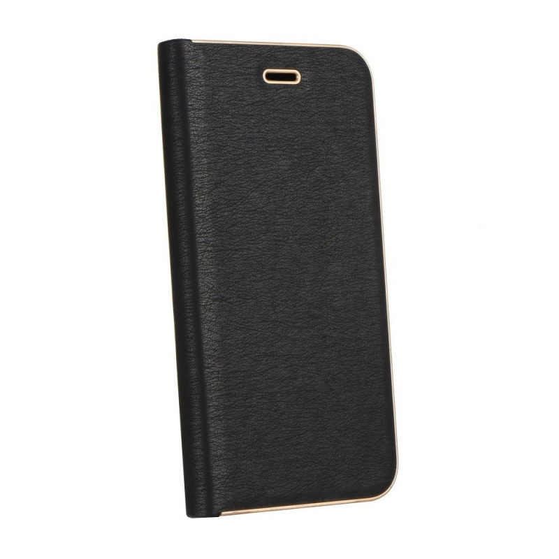 LUNA Book Gold sur le XIAOMI Mi 11 FORCELL Étui portefeuille Noir