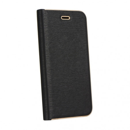 LUNA Book Gold sur le XIAOMI Mi 11 FORCELL Étui portefeuille Noir