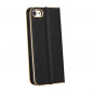 LUNA Book Gold sur le XIAOMI Mi 11 FORCELL Étui portefeuille Noir