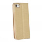 LUNA Book Gold sur le XIAOMI Mi 11 FORCELL Étui portefeuille Or