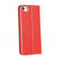 Samsung Galaxy A52 5G Portefeuilles LUNA Book Gold Élégant  Rouge