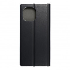 LUNA Carbon sur le XIAOMI Mi 11 FORCELL Étui portefeuille Noir