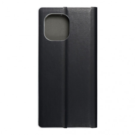 LUNA Carbon sur le XIAOMI Mi 11 FORCELL Étui portefeuille Noir