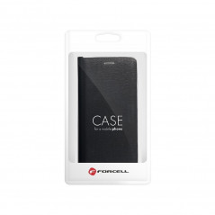 LUNA Carbon sur le XIAOMI Mi 11 FORCELL Étui portefeuille Noir