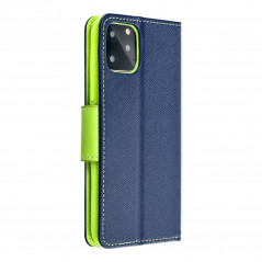 XIAOMI Redmi Note 10 Pro Portefeuilles Fancy Book Marine / Citron vert