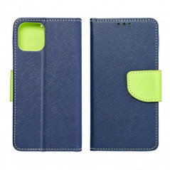 XIAOMI Redmi Note 10 Pro Portefeuilles Fancy Book Marine / Citron vert