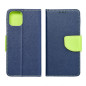 Fancy Book sur le OPPO Reno5 5G Étui portefeuille Bleu