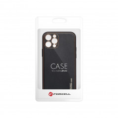 Apple iPhone 12 Pro Coque Leather Noir