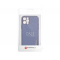 LEATHER sur le Apple iPhone 12 Pro FORCELL Étui en cuir Bleu