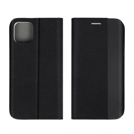Sensitive Book sur le XIAOMI Redmi Note 10 5G Couverture de portefeuille Noir
