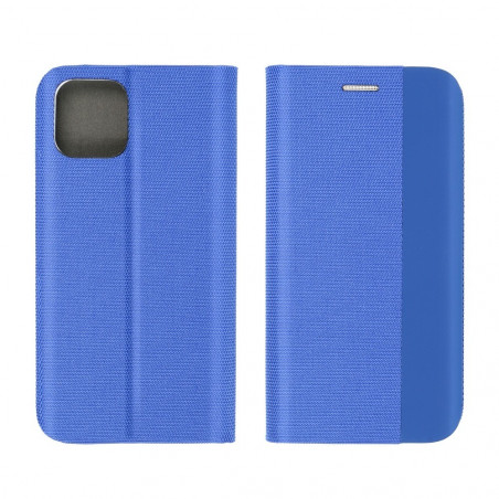 Sensitive Book sur le XIAOMI Redmi Note 10 5G Couverture de portefeuille Bleu
