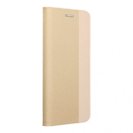 Sensitive Book sur le XIAOMI Redmi Note 10 5G Couverture de portefeuille Or