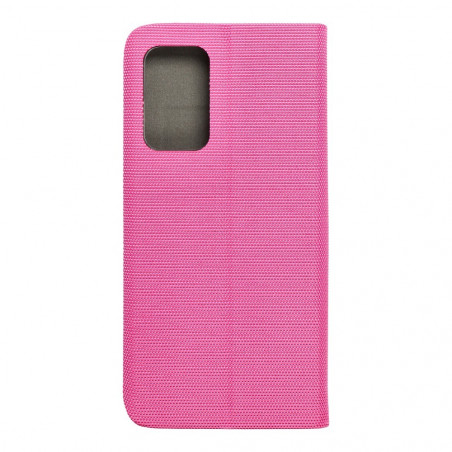 Sensitive Book sur le Samsung Galaxy A52 5G Couverture de portefeuille Rose
