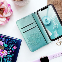 Samsung Galaxy A52 5G Portefeuilles MEZZO Book Mandala  Vert